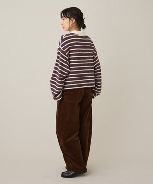 CRAFT STANDARD BOUTIQUE コーデュロイコクーンパンツ Brown