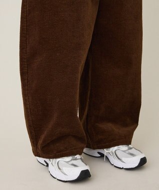 CRAFT STANDARD BOUTIQUE コーデュロイコクーンパンツ Brown