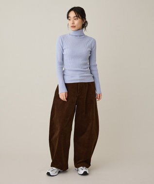 CRAFT STANDARD BOUTIQUE コーデュロイコクーンパンツ Brown