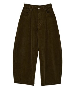 CRAFT STANDARD BOUTIQUE コーデュロイコクーンパンツ Brown