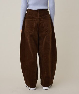 CRAFT STANDARD BOUTIQUE コーデュロイコクーンパンツ Brown