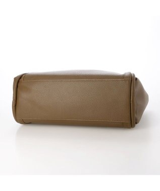 UNBILLION カシュカシュ cachechche / 通しハンドルシュリンク横長トート チョコ