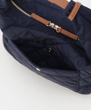 LA BAGAGERIE キルティング2WAYショルダーバッグ ネイビー