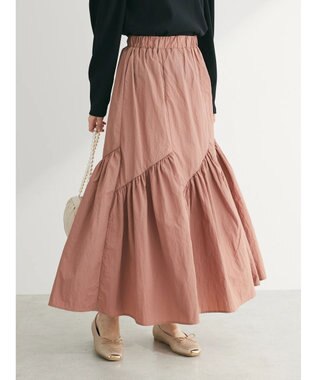 Green Parks ・ＳＵＧＡＲ　ＳＰＯＯＮ　キリカエギャザースカート Pink