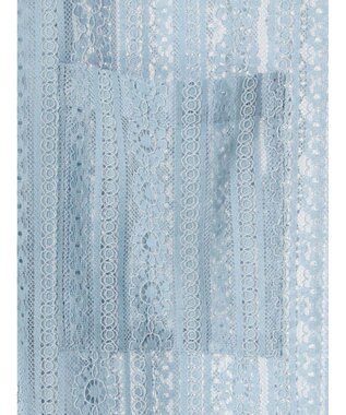 earth music&ecology フラワーレースシャツ Sax