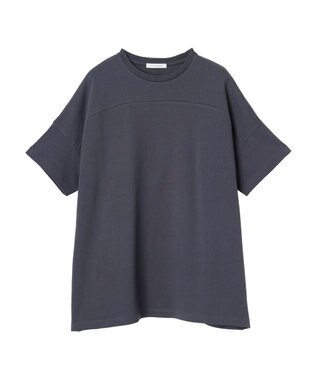 AMERICAN HOLIC ミニ裏毛ポンチョチュニック1 Charcoal Gray
