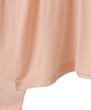 AMERICAN HOLIC バック切替シアー長袖トップス Peach