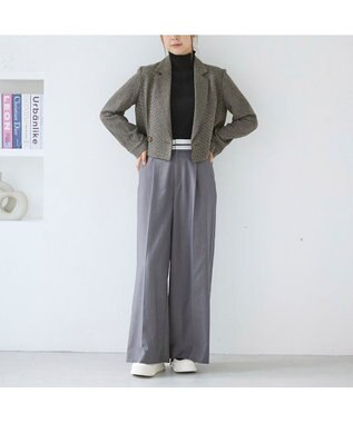 MODE ET JACOMO <carino>デザインソールスニーカー ブラック