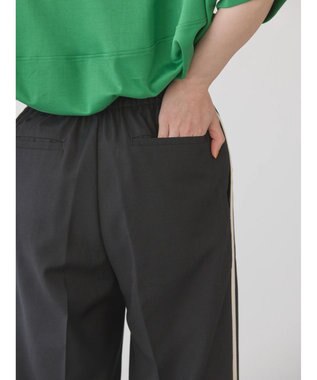 AMERICAN HOLIC サイドラインパンツ Black