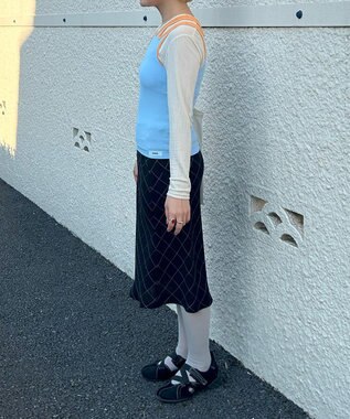 WACOAL [GOCOCi/ワコール] カップ付きインナー 【cooomy.(クーミー)】 安定感のあるつけごこち ナチュラルなバストライン ブラトップ ゴコチ レディース UGG244 /ワコール サックス