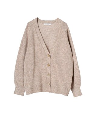 AMERICAN HOLIC ＭＩＸＶネックニットカーディガン Beige
