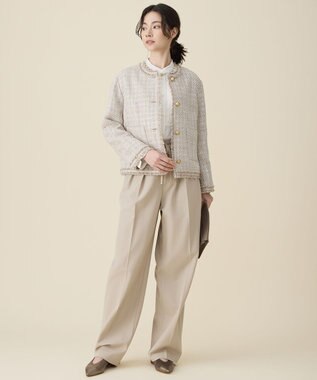 自由区 ワイドストラップ サンダル ブロンズ