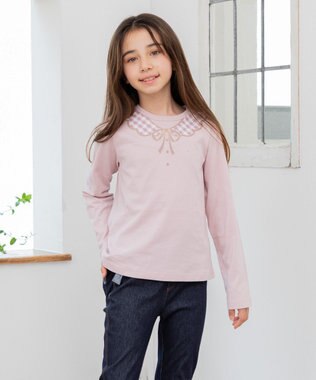  【110-140㎝】トロンプルイユロン Tシャツ