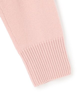 23区 【洗える】カシミヤブレンド クルーネック ニット ピンク系