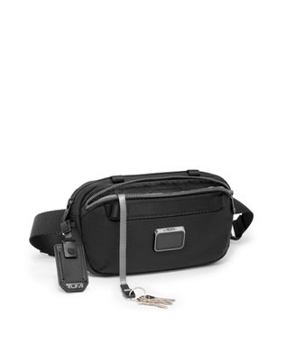TUMI メンズ  ALPHA BRAVO 「ペイトン」バイク・スリング ブラック