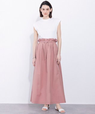 NAVE 【Nave・洗える】ドライタッサー スカート ピンク系