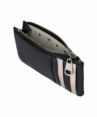 tsumori chisato CARRY tcパッチワーク カードケース フラグメントケース ミニ財布 ブラック