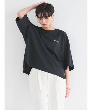 AMERICAN HOLIC バックギャザーロゴカットプルオーバー Black