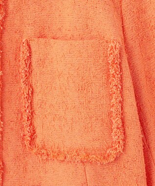 BEIGE， 【S-size】DAHLIA / ツイードジャケット Apricot