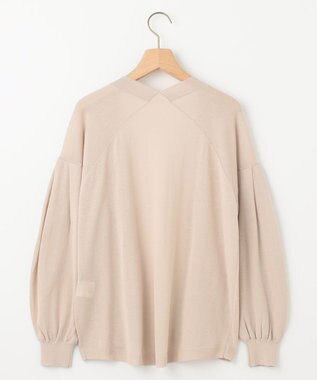 組曲 L シアーニットドルマンカーディガン ベージュ系