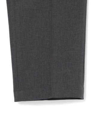 UNFILO MENS 【OCEANS 雑誌・web・YouTube 掲載】WOOL TOUCH 機能美パンツ スリム【東レ開発のウール見え高機能素材】 チャコール