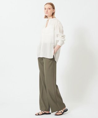 BEIGE， WISTERIA / ワイドパンツ Khaki