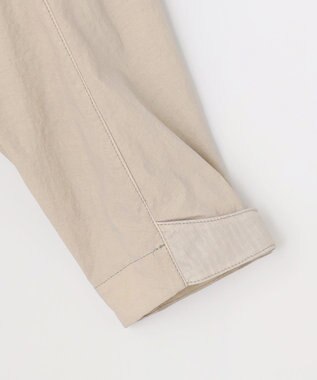 JOSEPH ABBOUD MOUNTAIN 【ナチュラルカラー/ストレッチ】ナイロンコンビガーメントダイパーカー ライトグレー系