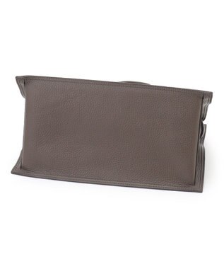 23区 VIOLAd'ORO イタリアンWフェイスレザー トートバッグ ダークブラウン系