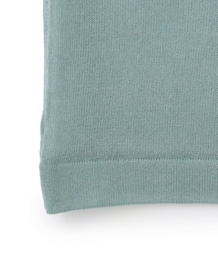 UNFILO MENS シアーニット【ギフトにもおすすめ】 スモーキーグリーン