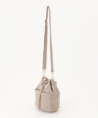 23区 キルティングミニ ショルダー バッグ ブラウン系