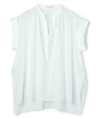 BEIGE， BAC / コットンシアー ギャザーブラウス MInt