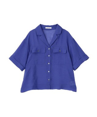 Green Parks ＳＥＴ２点　シャツスカートセットアップ Blue