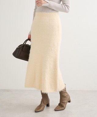 Green Parks ・Ｐｅｔｉｔ　Ｆｌｅｕｒ　シャギーマーメイドスカート