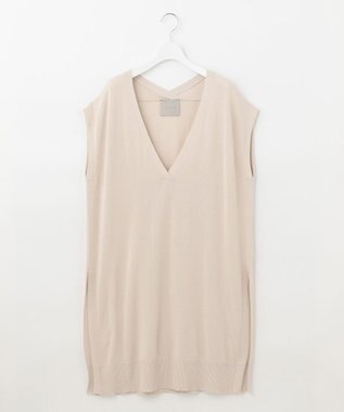 UNFILO 【撥水/ＵＶケア】ニットチュニック ベージュ系