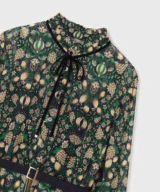 ハイネックボウタイプリントワンピース / GRACE CONTINENTAL