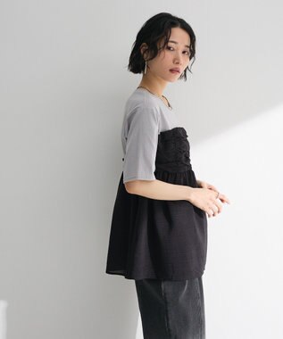 Green Parks ビスチェドッキングプルオーバー Black