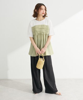 Green Parks ビスチェドッキングプルオーバー Green