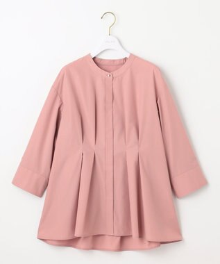 ANY SIS S ウエストタックチュニック ブラウス ピンク