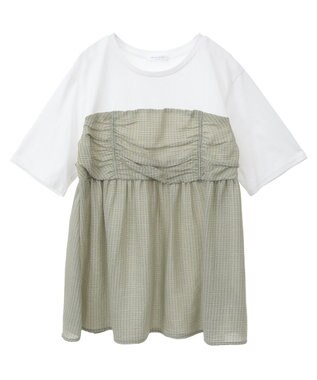 Green Parks ビスチェドッキングプルオーバー Green