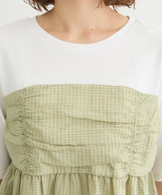 Green Parks ビスチェドッキングプルオーバー Green