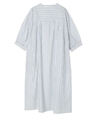 Green Parks Ｉ　切替ロングシャツワンピース Stripe