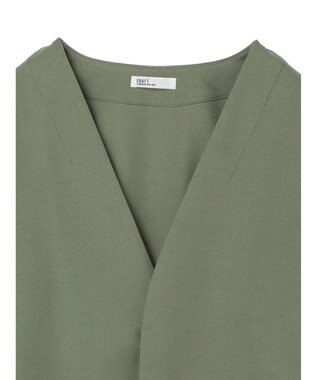CRAFT STANDARD BOUTIQUE 【イージーケア】ＶネックカーディガンＪＫＴ Khaki