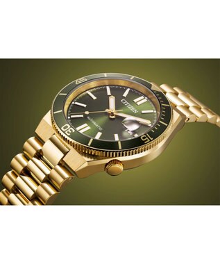 CITIZEN 【メカニカルウオッチ TSUYOSA】豊富なカラーバリエーションが人気の機械式腕時計 NJ0232-53X ゴールド