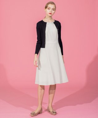 TOCCA 【洗える】SILK RIB CARDIGAN カーディガン ブラック系