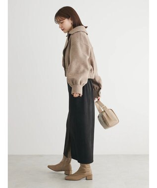 Green Parks ・ＥＬＥＮＣＡＲＥ　ＤＵＥ　ブークレショートジャケット Mocha