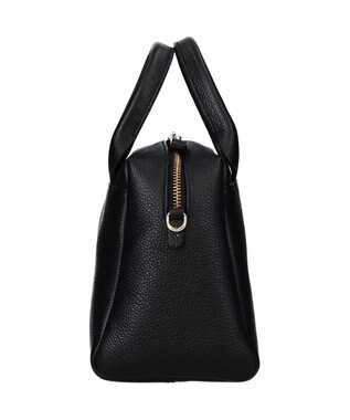 INTER-CHAUSSURES 【CHRISTIAN VILLA】ベーシックレザーハンドバッグ ブラック