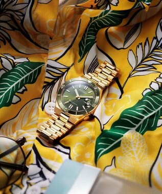 CITIZEN 【メカニカルウオッチ TSUYOSA】豊富なカラーバリエーションが人気の機械式腕時計 NJ0232-53X ゴールド