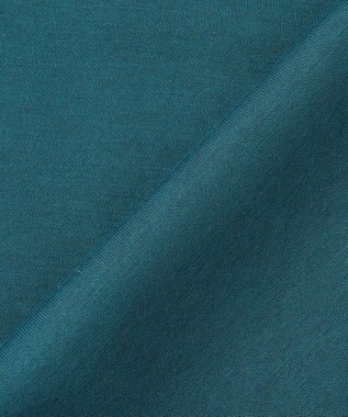 J.PRESS LADIES L 【WEB限定カラーあり】ダンボールニットジャージー カットソー ブルーグリーン系