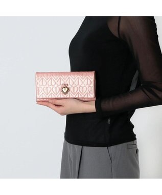 ANNA SUI ドリーミー かぶせ長財布 ピンク