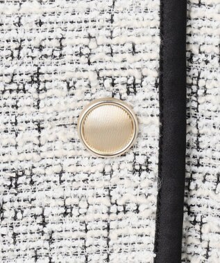 ANY SIS ネップツイード ジャケット ネイビー